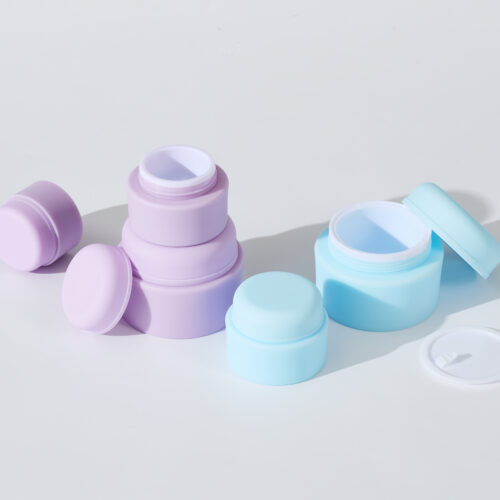 Wholesale Acrylic Cream Jars | Round Plastic Containers for Skincare & Eye Cream